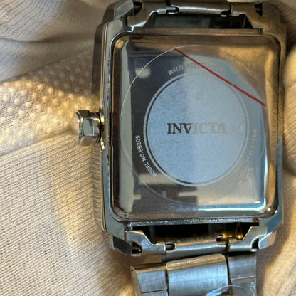 Reloj Invicta Hombre Años 2000 Acero Turquesa NOS Guilloché
