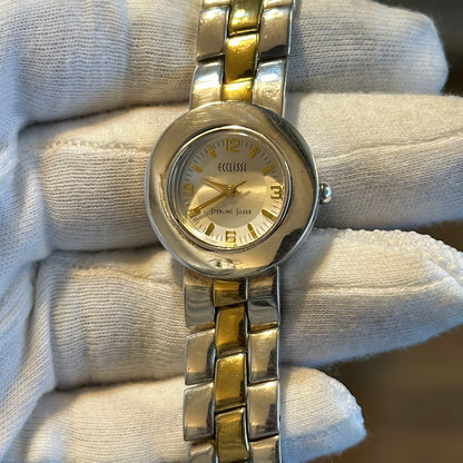 Reloj Joya Ecclissi Plata Maciza 80g Pulsera Reversible Años 2000 Mujer