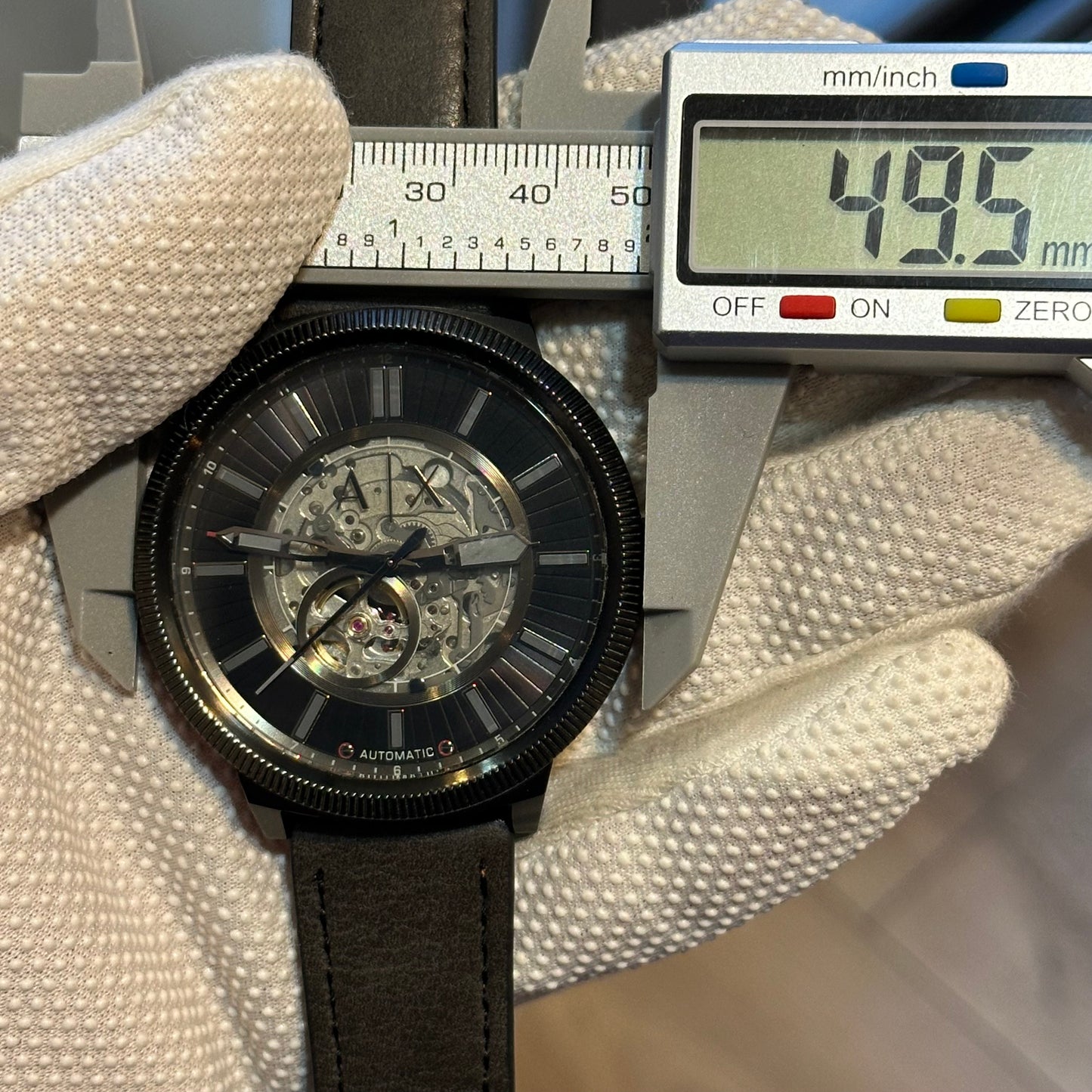 Reloj Armani Exchange AX1416 Hombre Automático Skeleton 2010s DESCONTINUADO