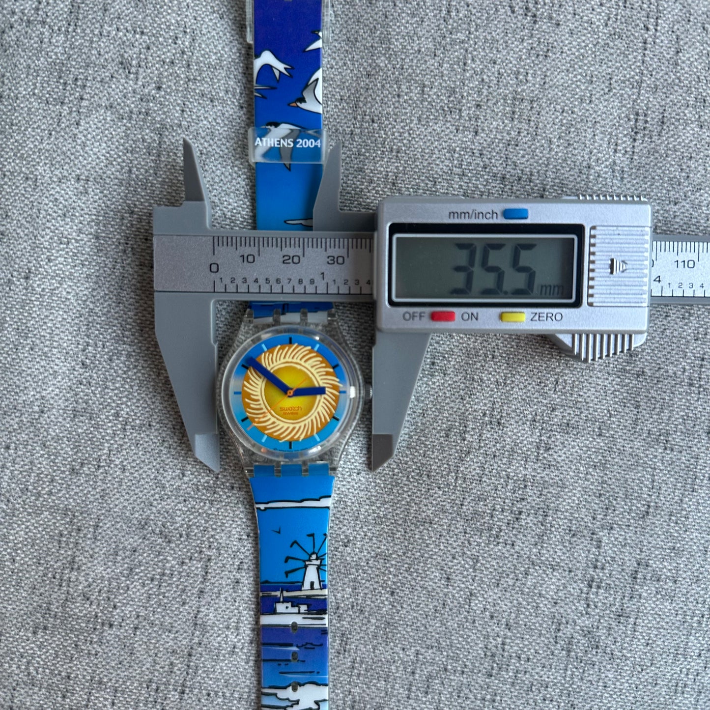 Reloj Swatch Kalimera Athens 2004 Olímpico Suizo ESCASO