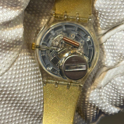 Reloj Swatch NineTeen GK216 Unisex 1995 Holográfico
