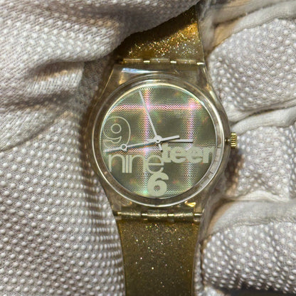 Reloj Swatch NineTeen GK216 Unisex 1995 Holográfico