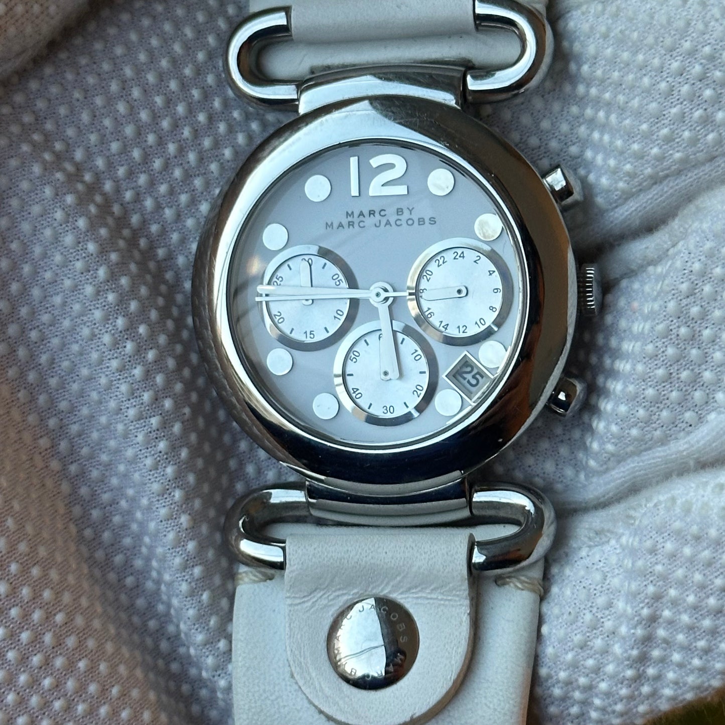 Reloj Marc By Marc Jacobs MBM1173 Mujer Blanco 2010s