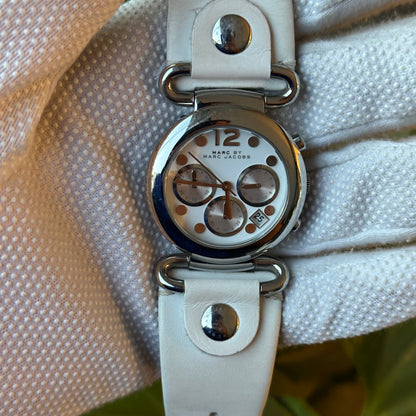 Reloj Marc By Marc Jacobs MBM1173 Mujer Blanco 2010s