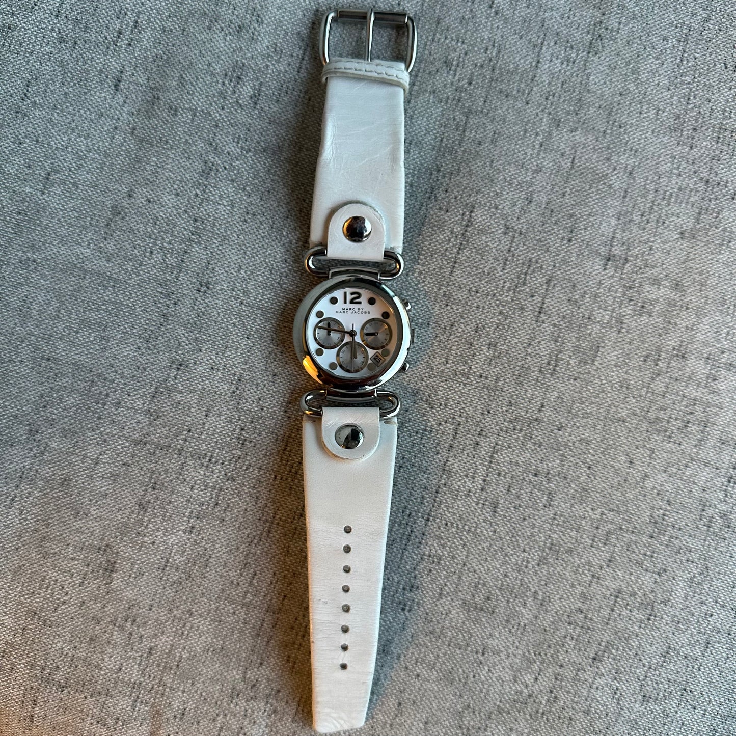 Reloj Marc By Marc Jacobs MBM1173 Mujer Blanco 2010s