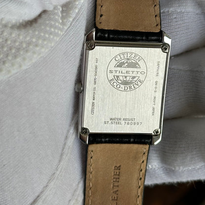 Citizen Stiletto Eco-Drive Hombre Sapphire Año 2007 Ultradelgado SOLAR