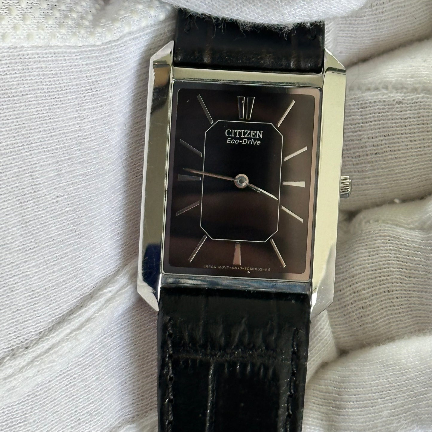 Citizen Stiletto Eco-Drive Hombre Sapphire Año 2007 Ultradelgado SOLAR