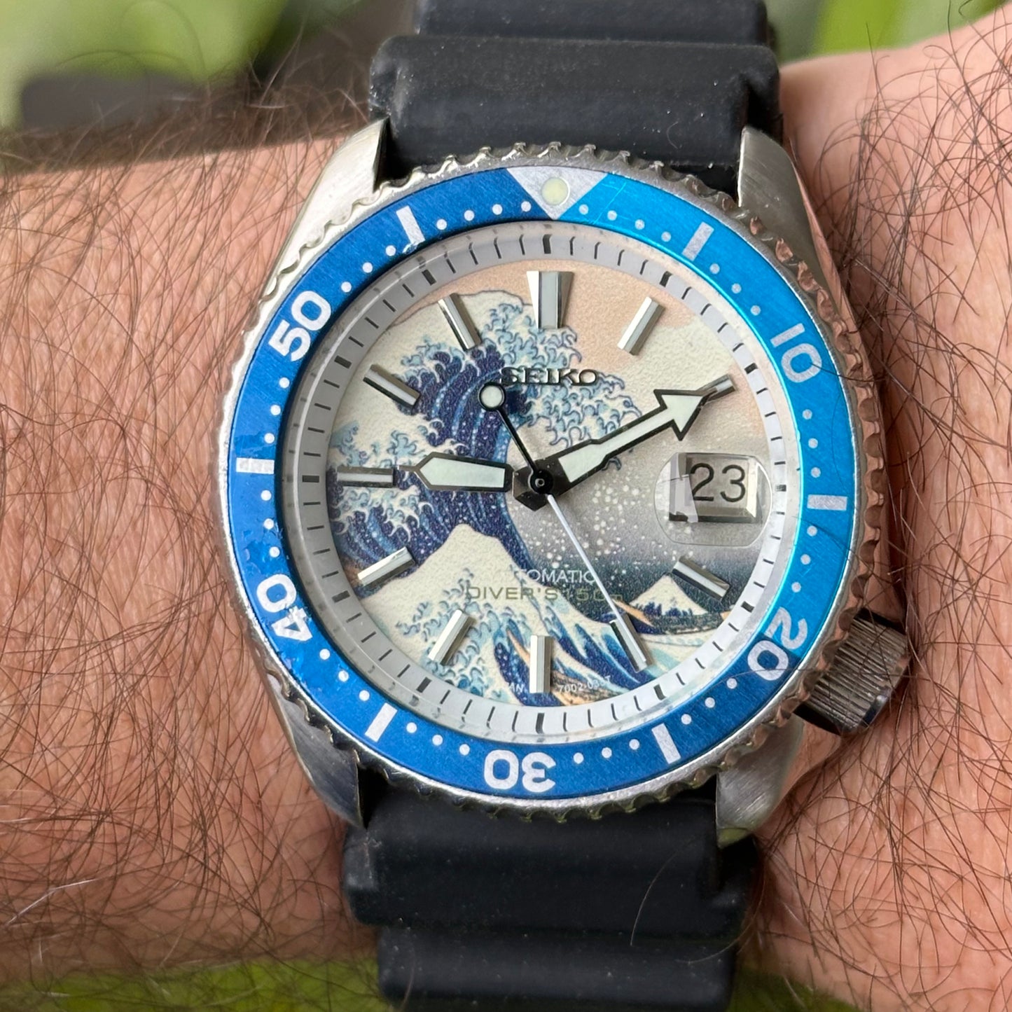 Seiko Diver 7002 Great Wave Automático noviembre de 1994 MUY ESCASO