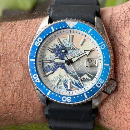 Seiko Diver 7002 Great Wave Automático noviembre de 1994 MUY ESCASO