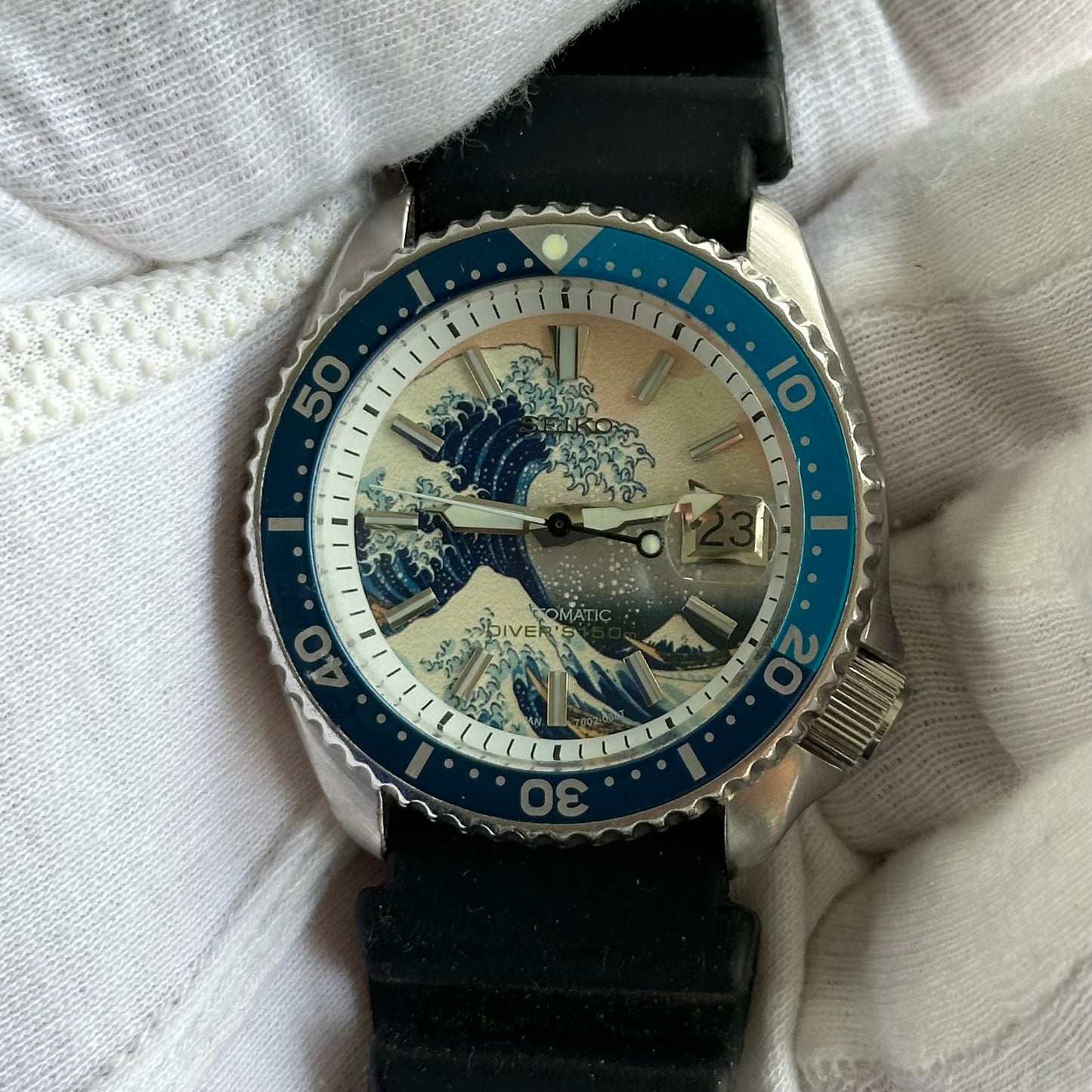 Seiko Diver 7002 Great Wave Automático noviembre de 1994 MUY ESCASO