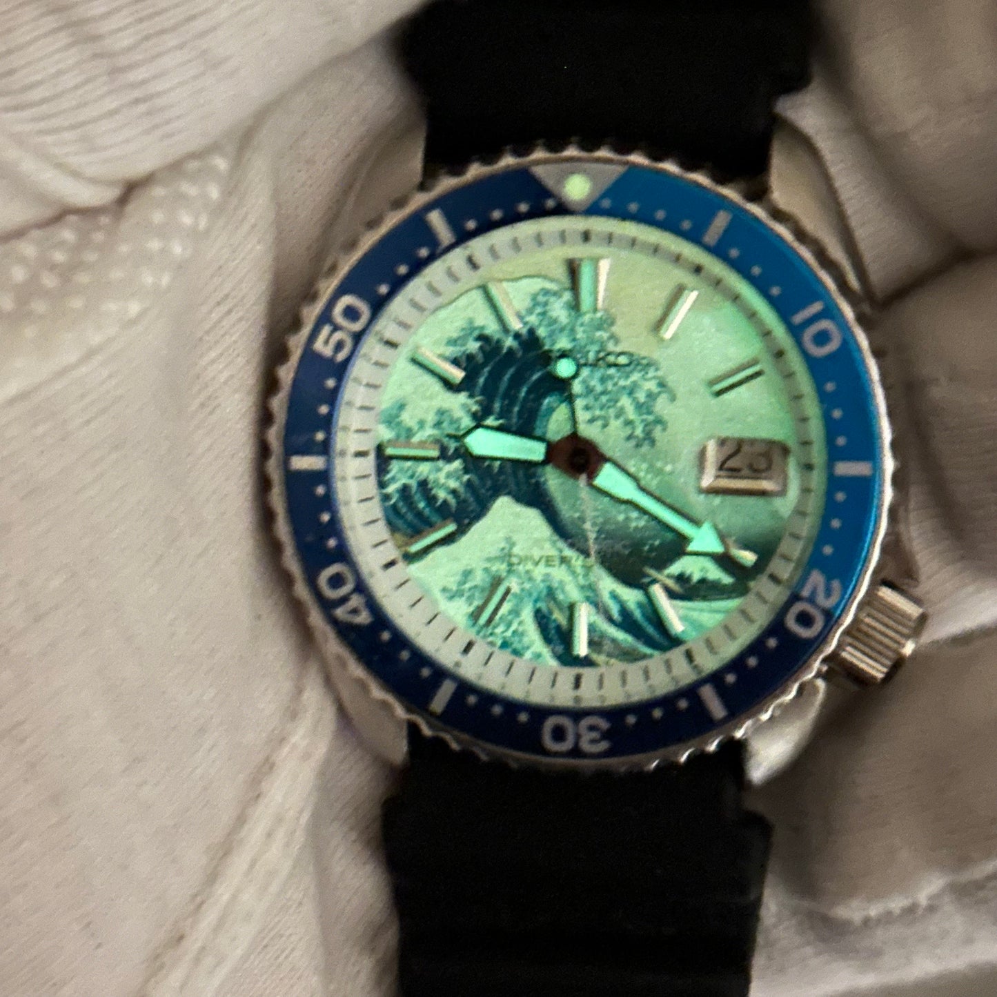 Seiko Diver 7002 Great Wave Automático noviembre de 1994 MUY ESCASO