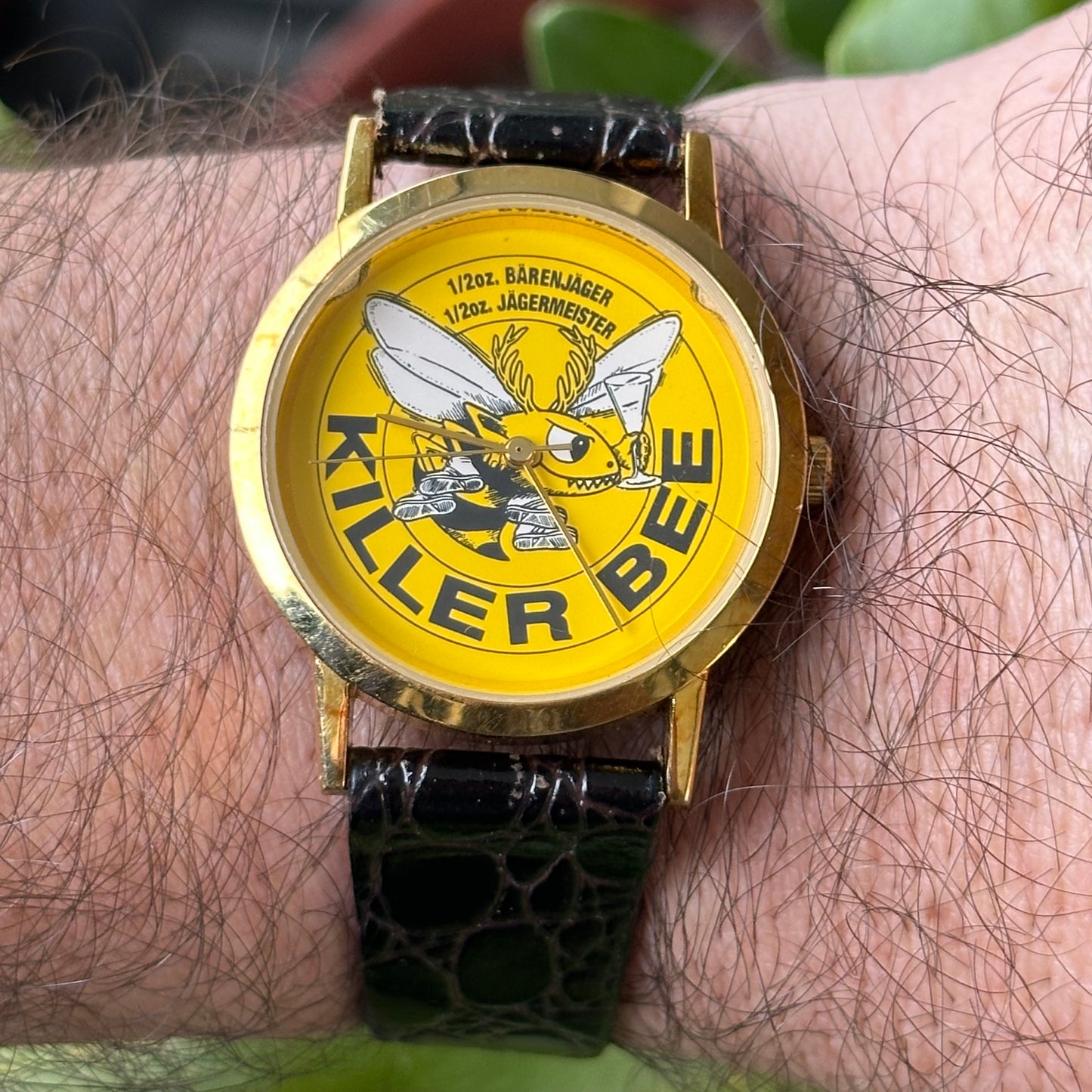 Reloj Killer Bee Máquina Japonesa SII Año 1992 Alemania Jägermeister ÚNICO
