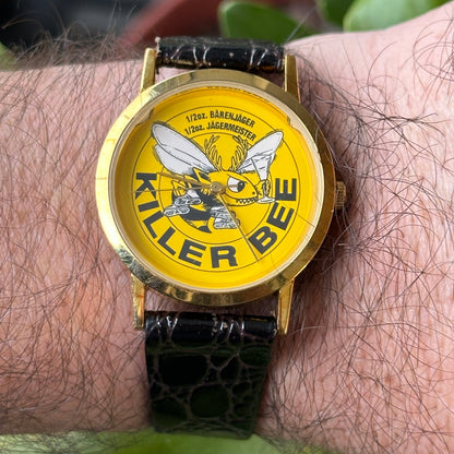 Reloj Killer Bee Máquina Japonesa SII Año 1992 Alemania Jägermeister ÚNICO