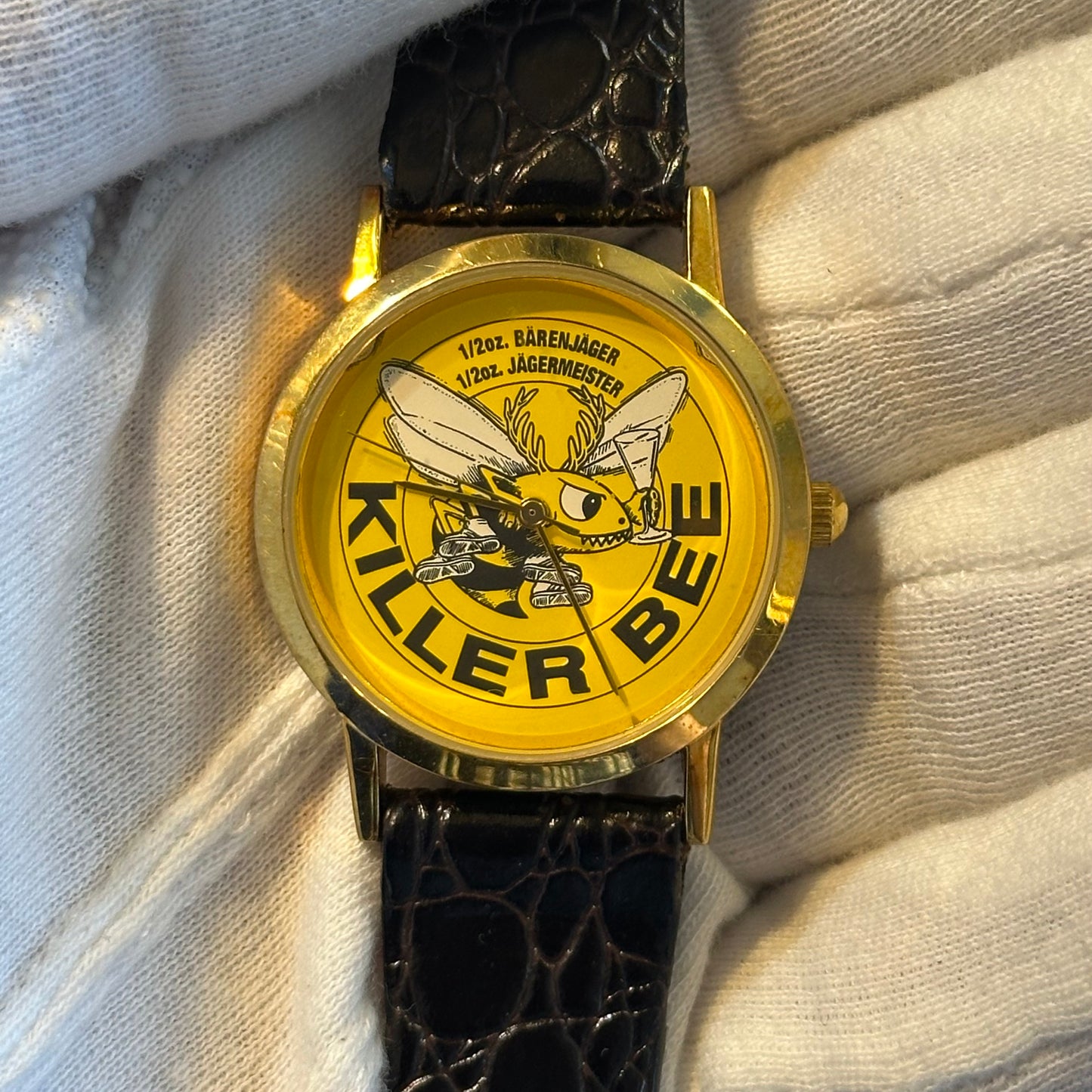 Reloj Killer Bee Máquina Japonesa SII Año 1992 Alemania Jägermeister ÚNICO