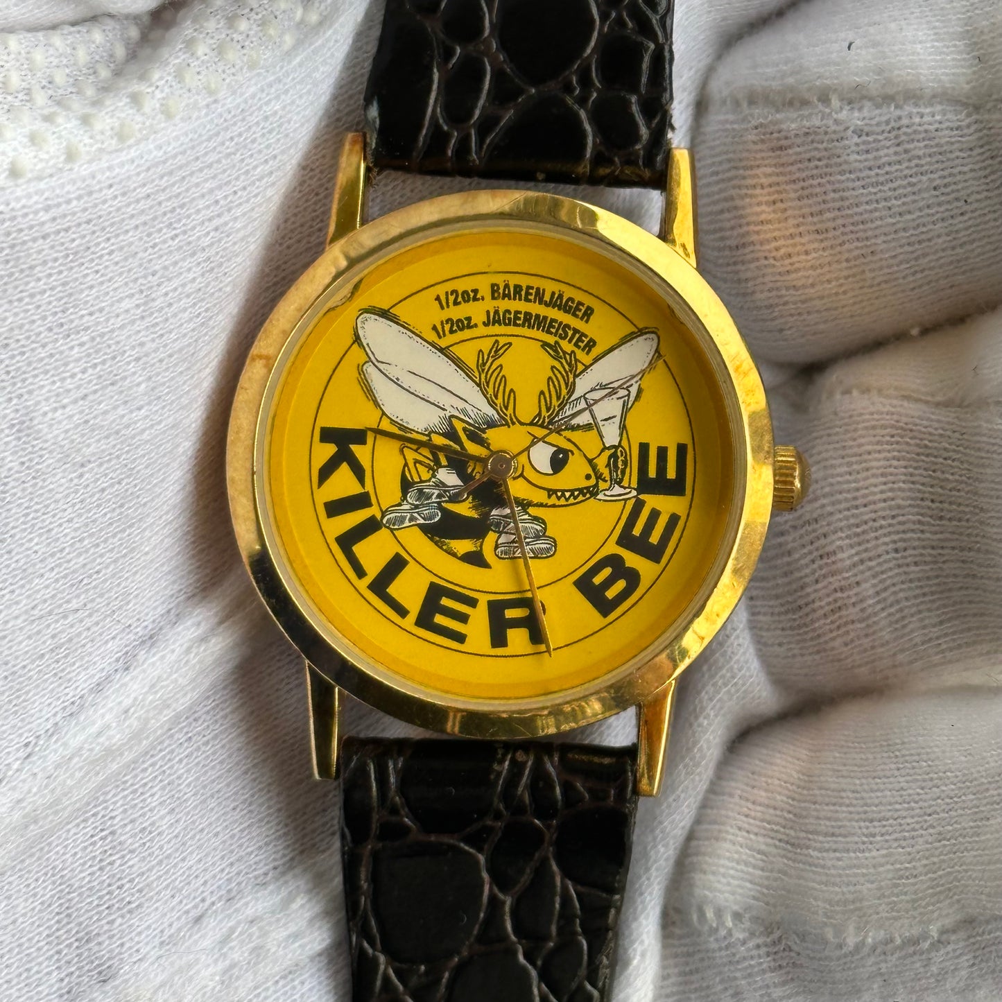 Reloj Killer Bee Máquina Japonesa SII Año 1992 Alemania Jägermeister ÚNICO