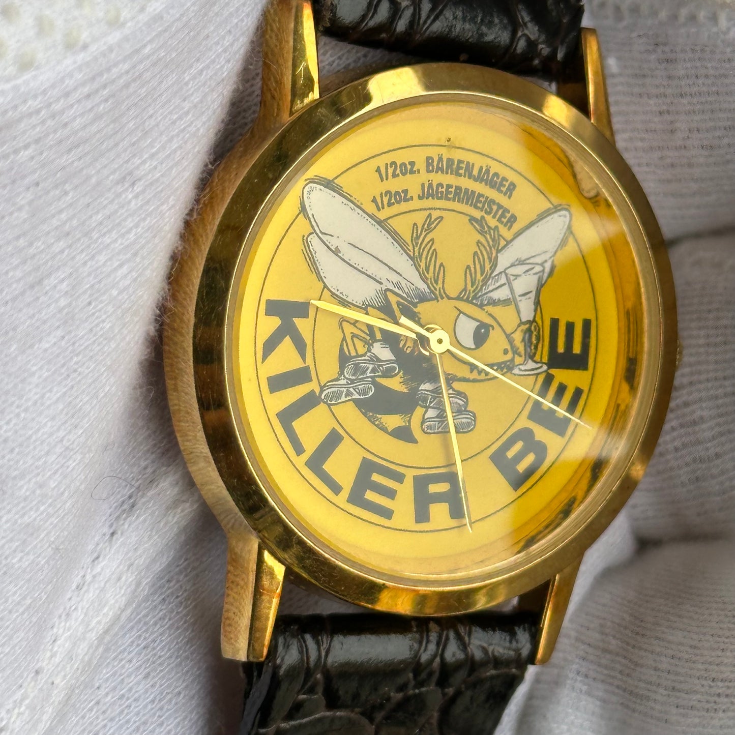 Reloj Killer Bee Máquina Japonesa SII Año 1992 Alemania Jägermeister ÚNICO