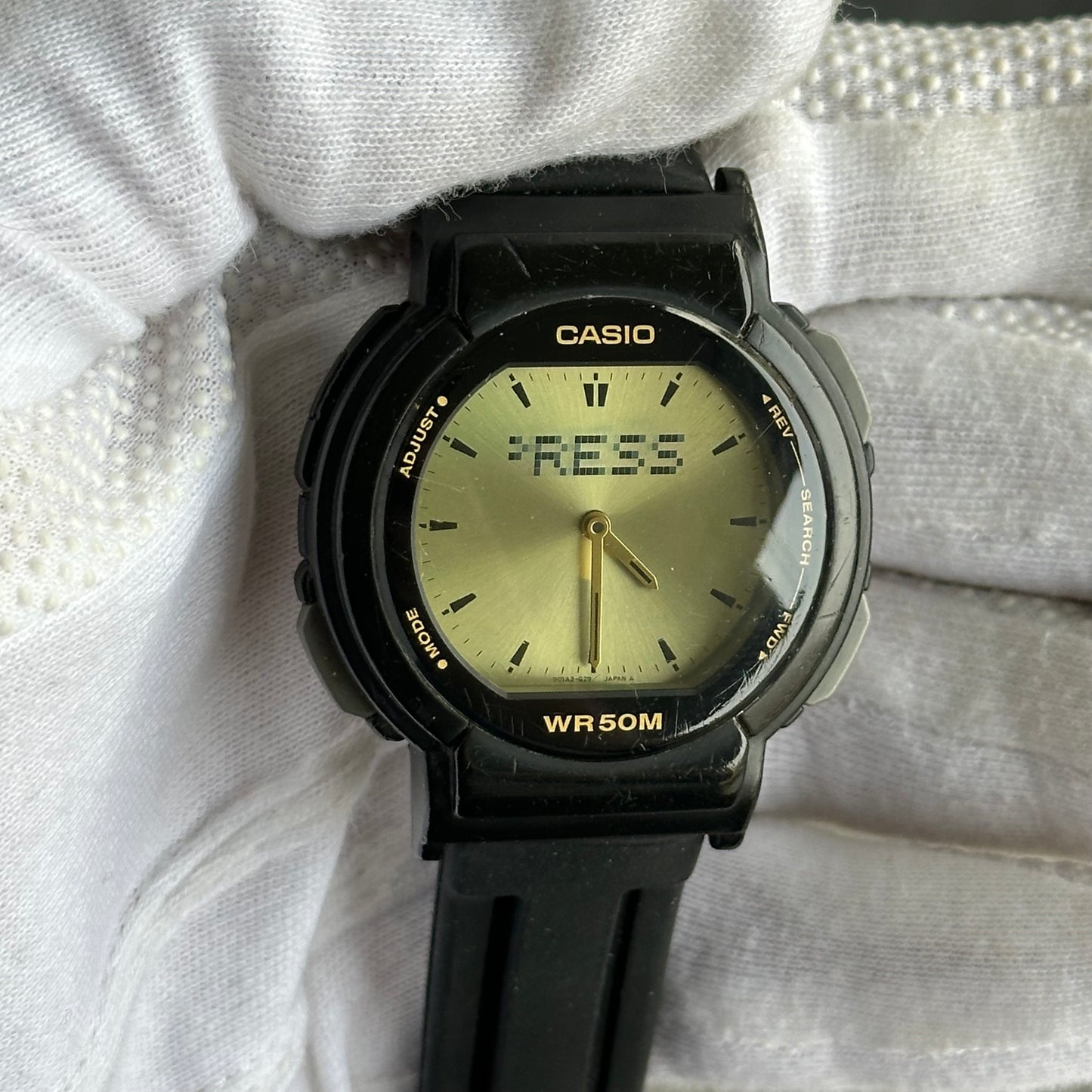 Reloj Casio ABX-52 Hombre Año 1994 Twincept Telememo 50 ESCASO