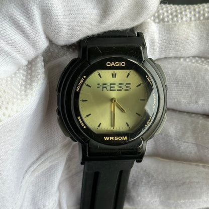 Reloj Casio ABX-52 Hombre Año 1994 Twincept Telememo 50 ESCASO