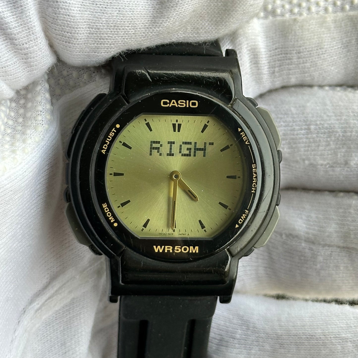 Reloj Casio ABX-52 Hombre Año 1994 Twincept Telememo 50 ESCASO