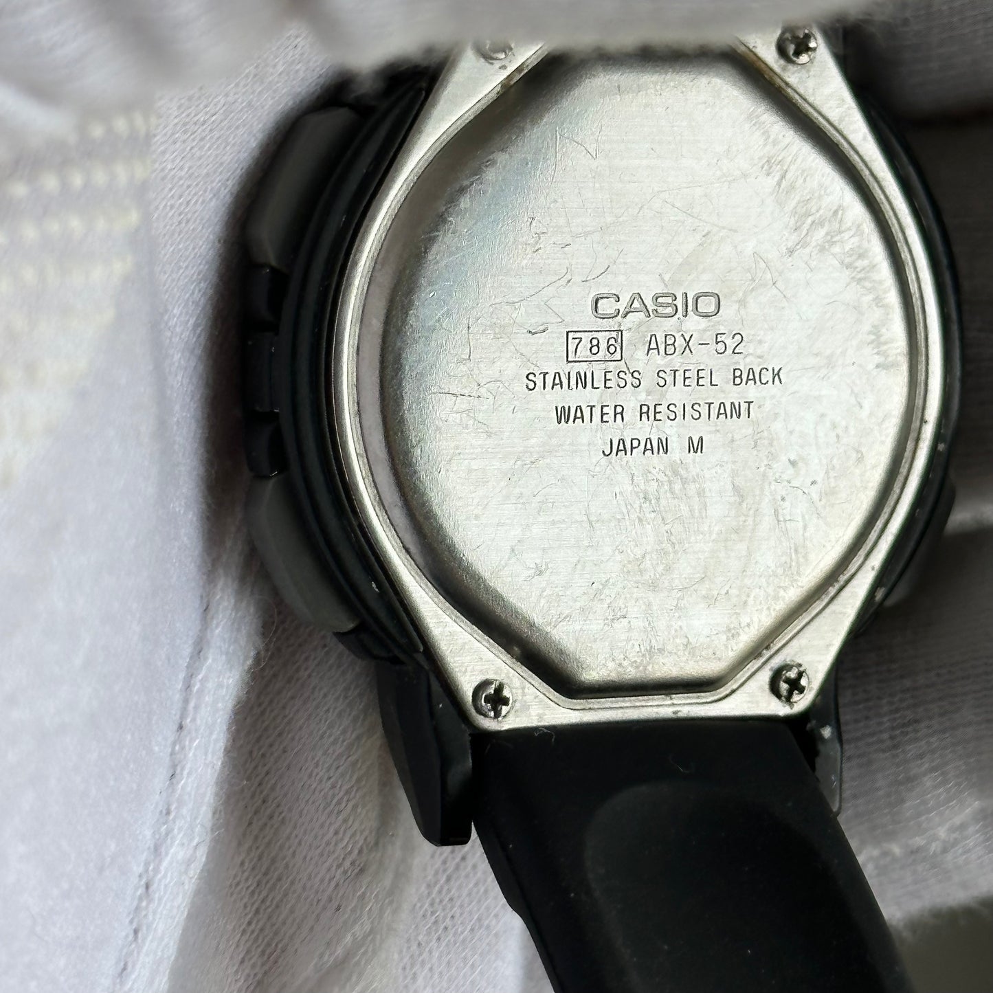 Reloj Casio ABX-52 Hombre Año 1994 Twincept Telememo 50 ESCASO