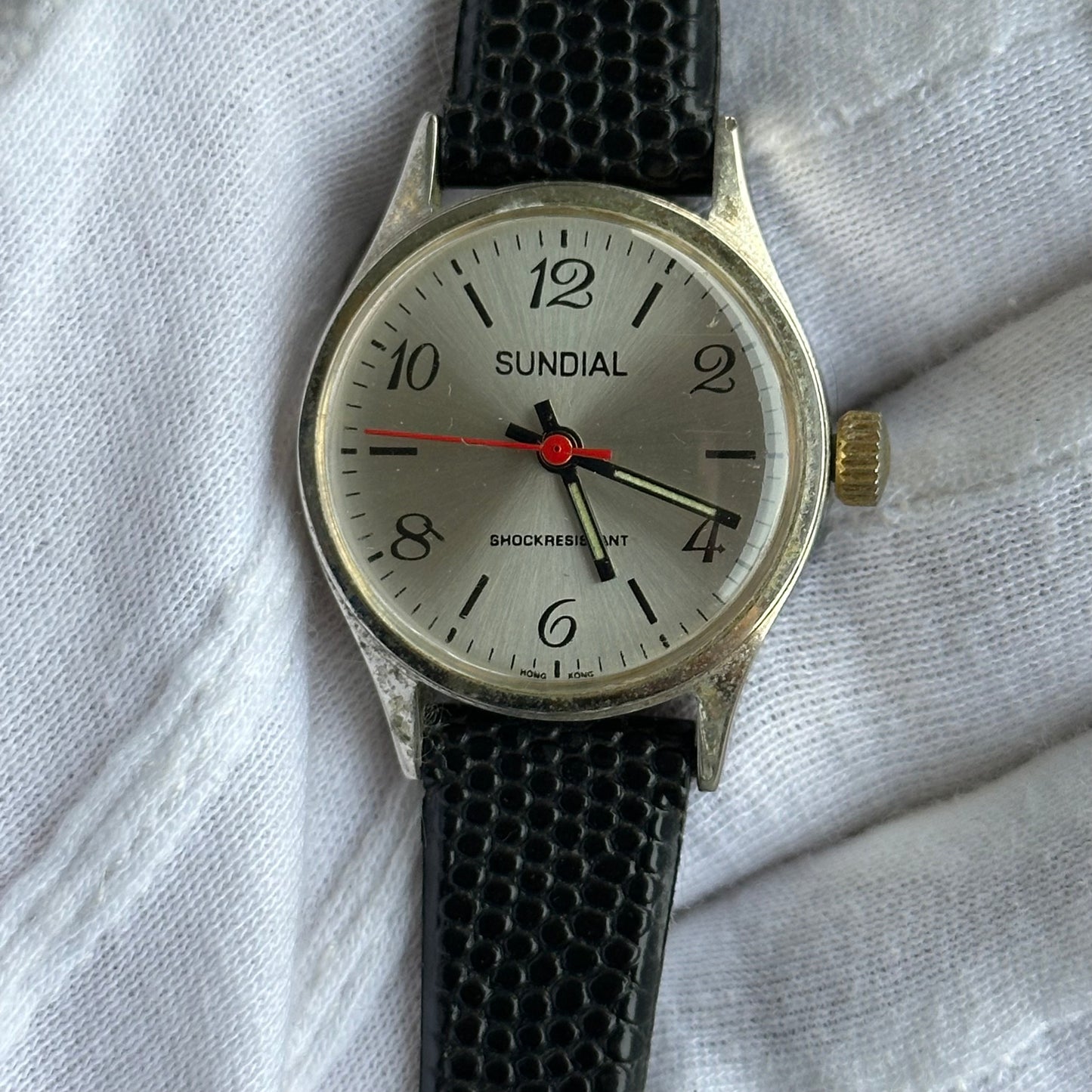 Reloj SUNDIAL Mujer A Cuerda Año 1973 Remex Hong Kong