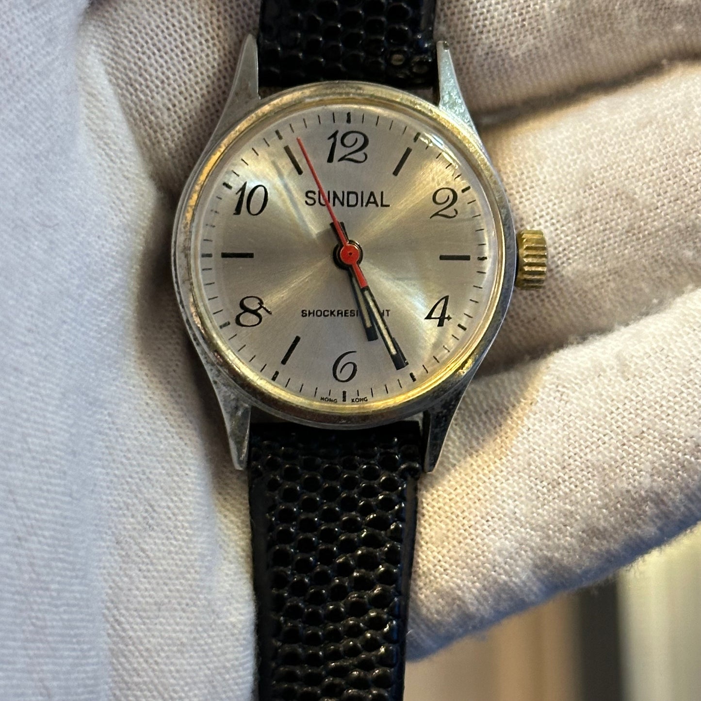 Reloj SUNDIAL Mujer A Cuerda Año 1973 Remex Hong Kong