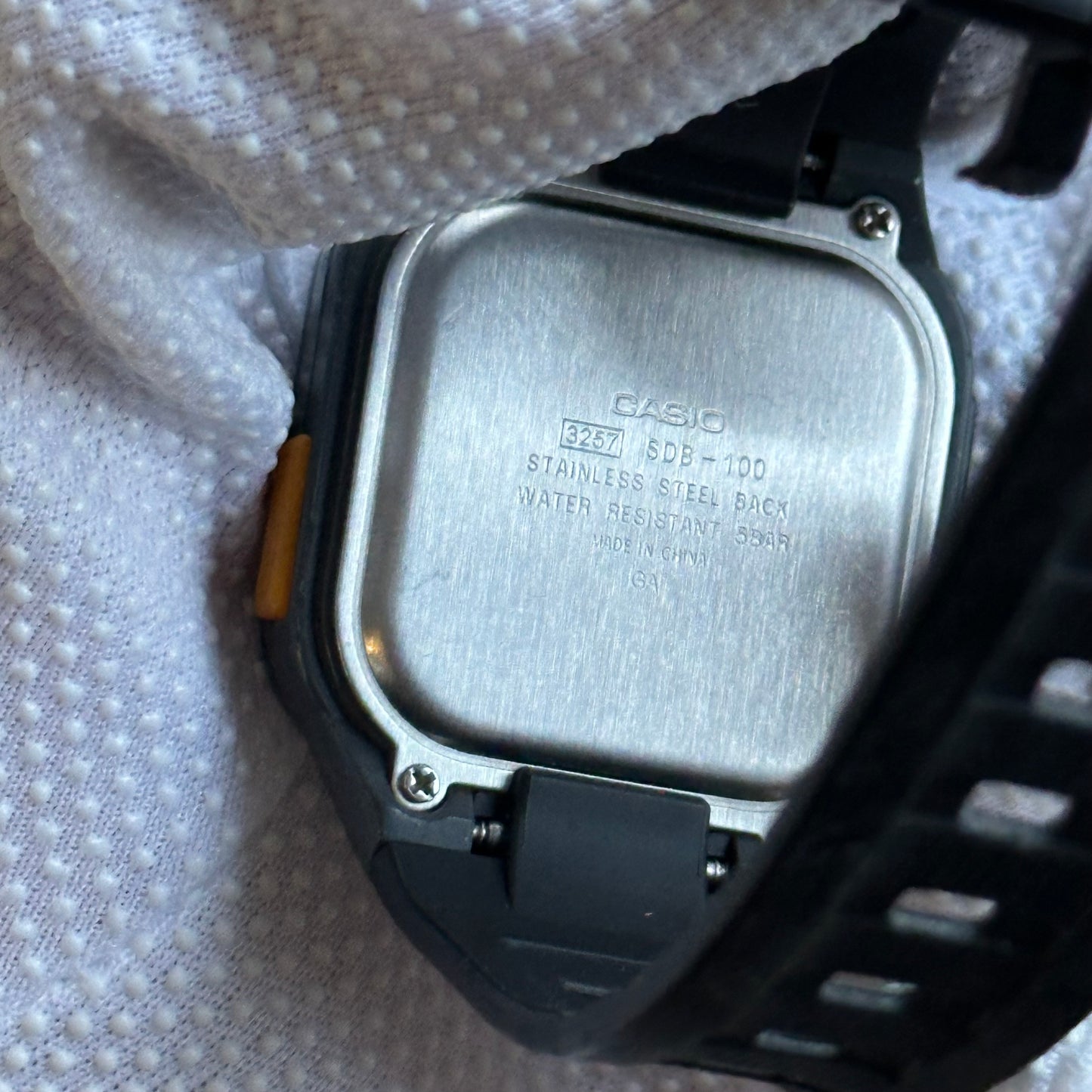 Reloj Casio Hombre Año 2011 SDB-100 Lap Memory 60 Pace Maker