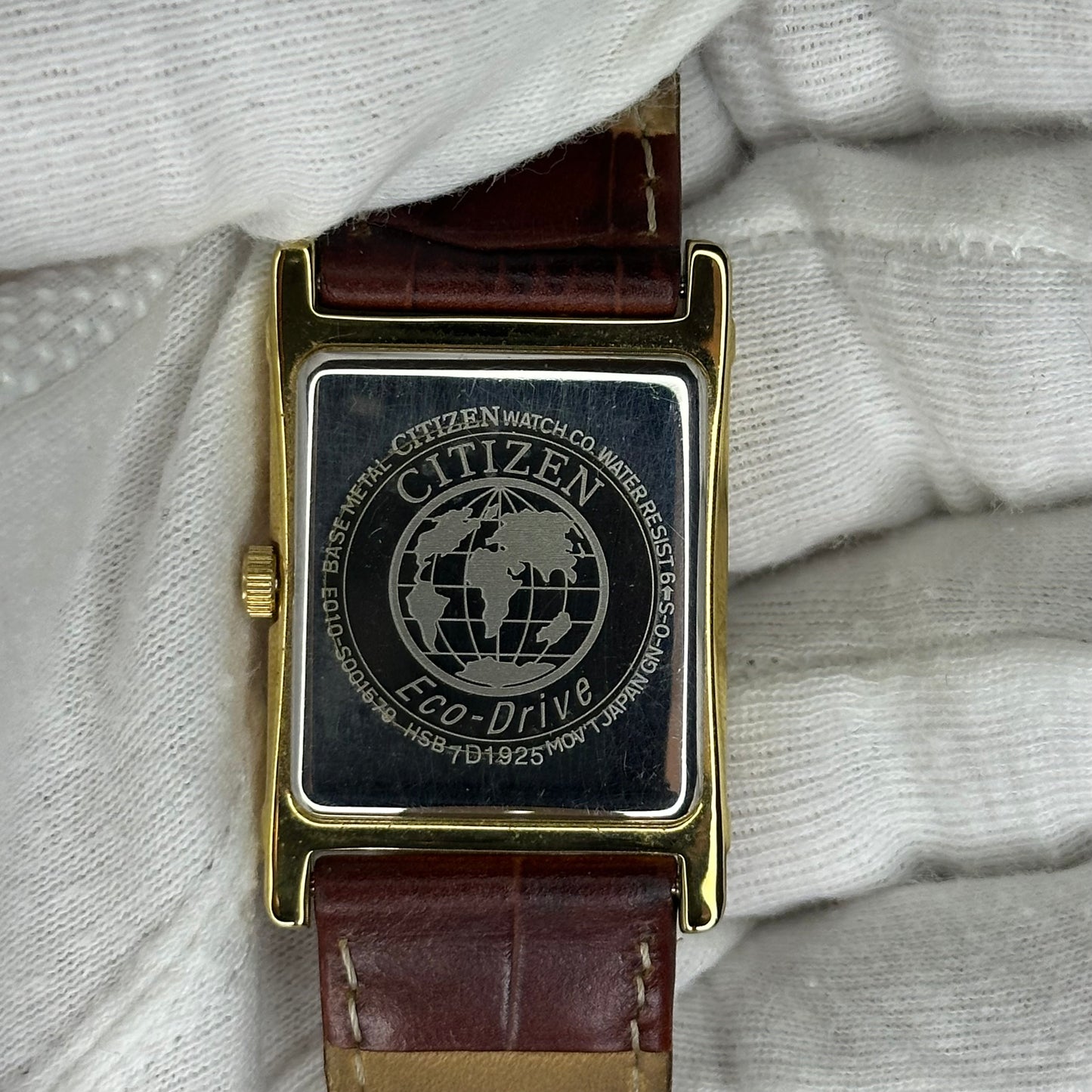 Reloj CITIZEN Eco-Drive Solar Hombre Rectangular Año 2007