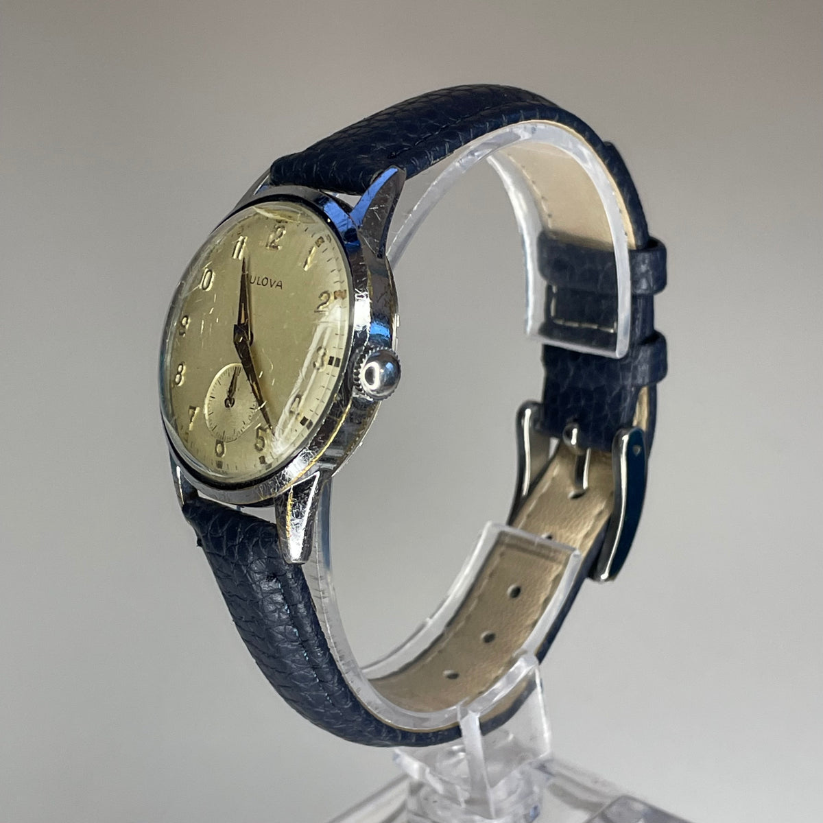Bulova Hombre Mecánico Suizo Segundero pequeño Año 1957