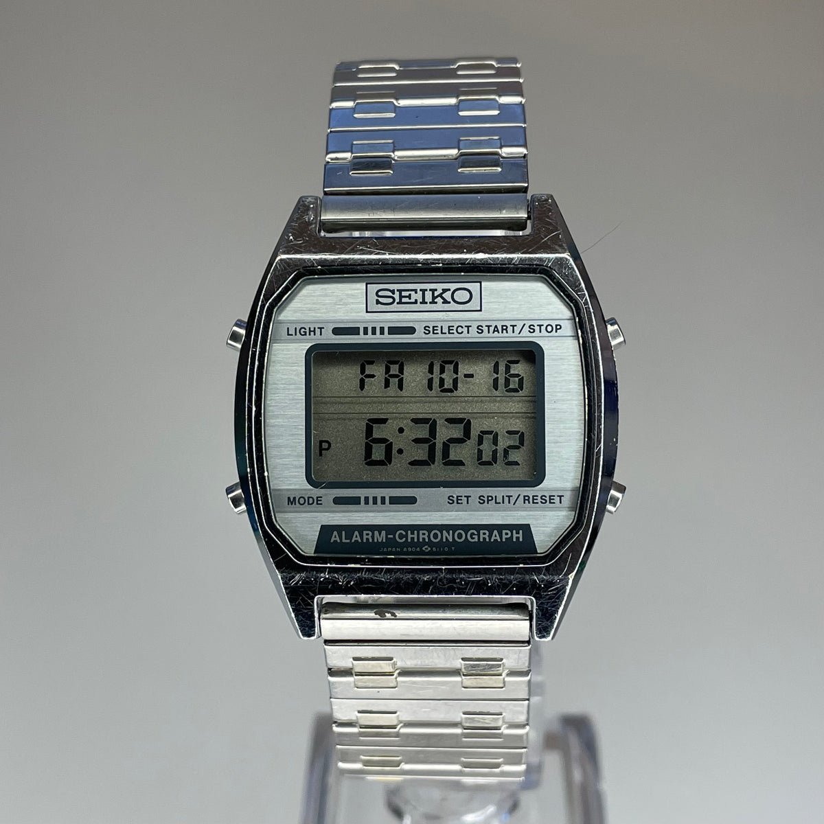 Seiko Hombre A904-5199 Alarm-Chronograph Octubre de 1991