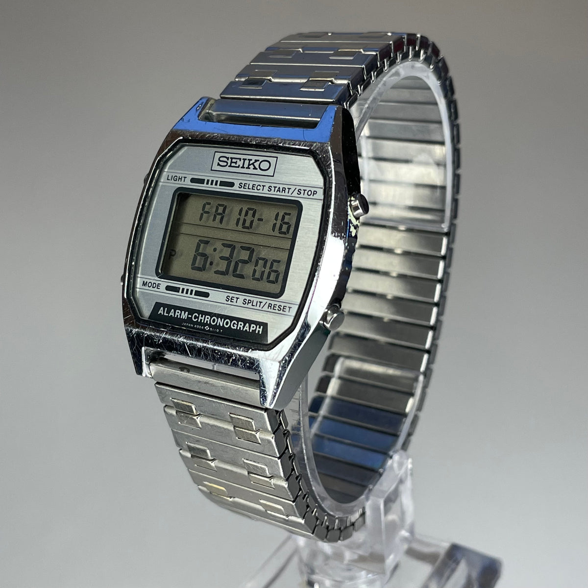Seiko Hombre A904-5199 Alarm-Chronograph Octubre de 1991