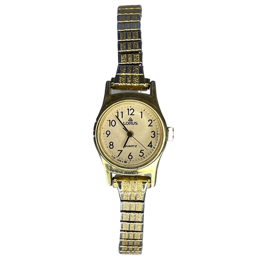 Lorus by SEIKO Mujer Y481-0570 Pulsera Texturada Año 1988