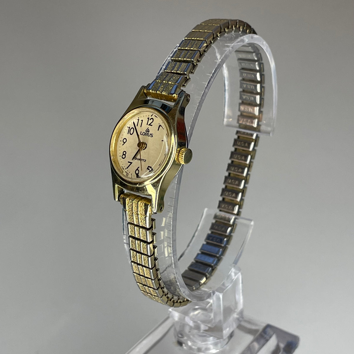 Lorus by SEIKO Mujer Y481-0570 Pulsera Texturada Año 1988