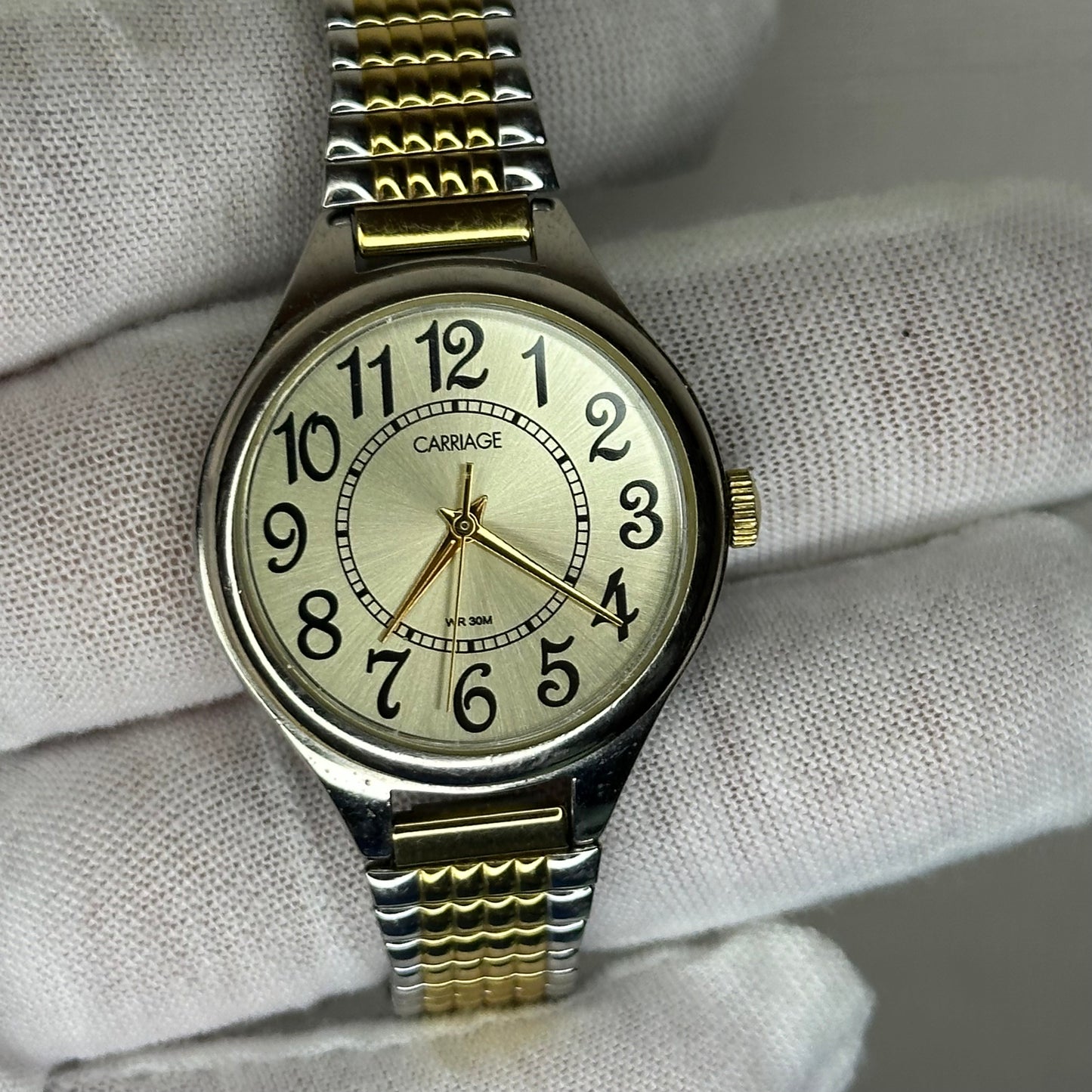 Reloj Carriage by Timex Mujer Bicolor Expansible Año 2002