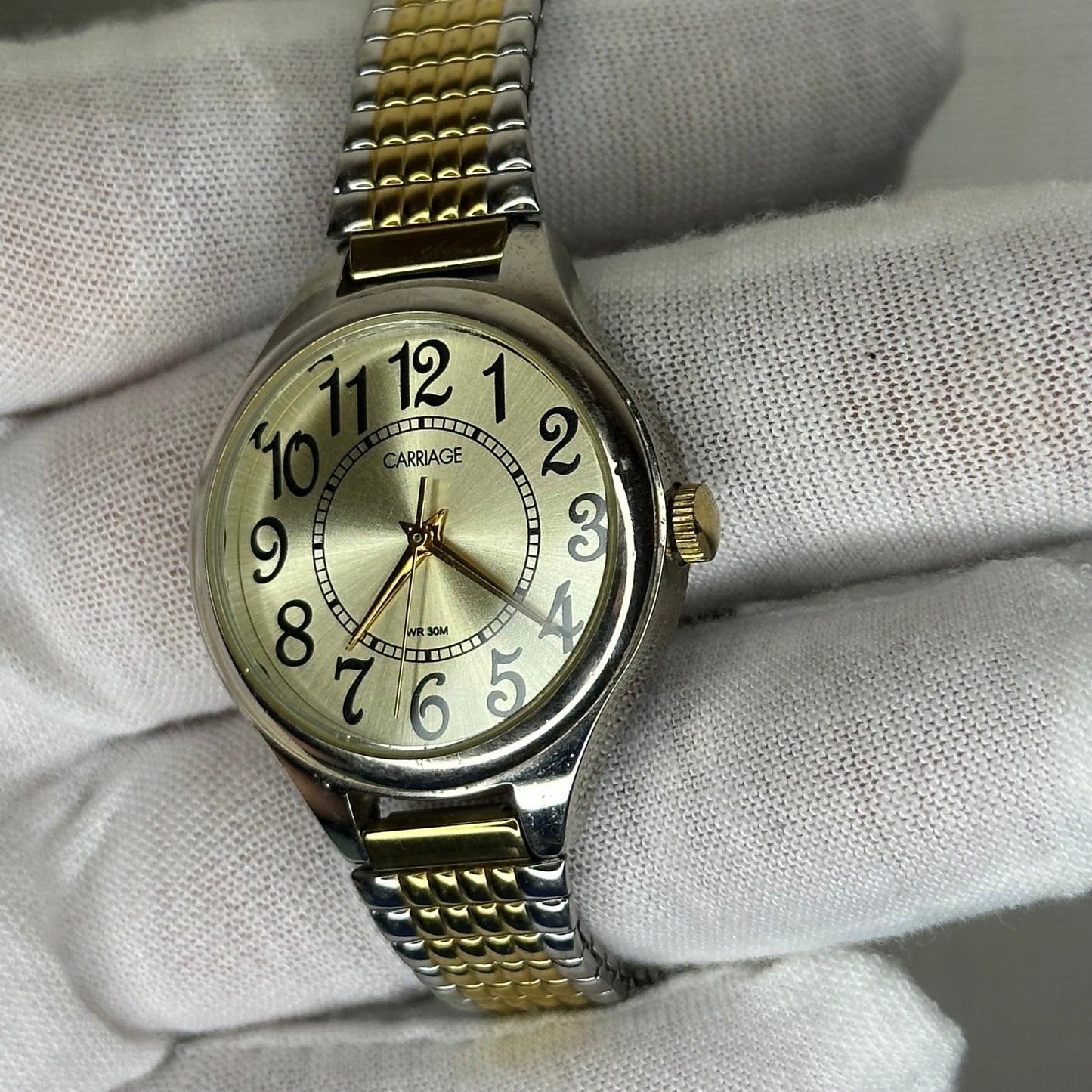 Reloj Carriage by Timex Mujer Bicolor Expansible Año 2002