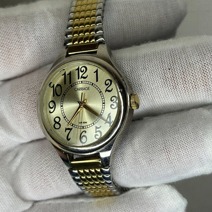 Reloj Carriage by Timex Mujer Bicolor Expansible Año 2002