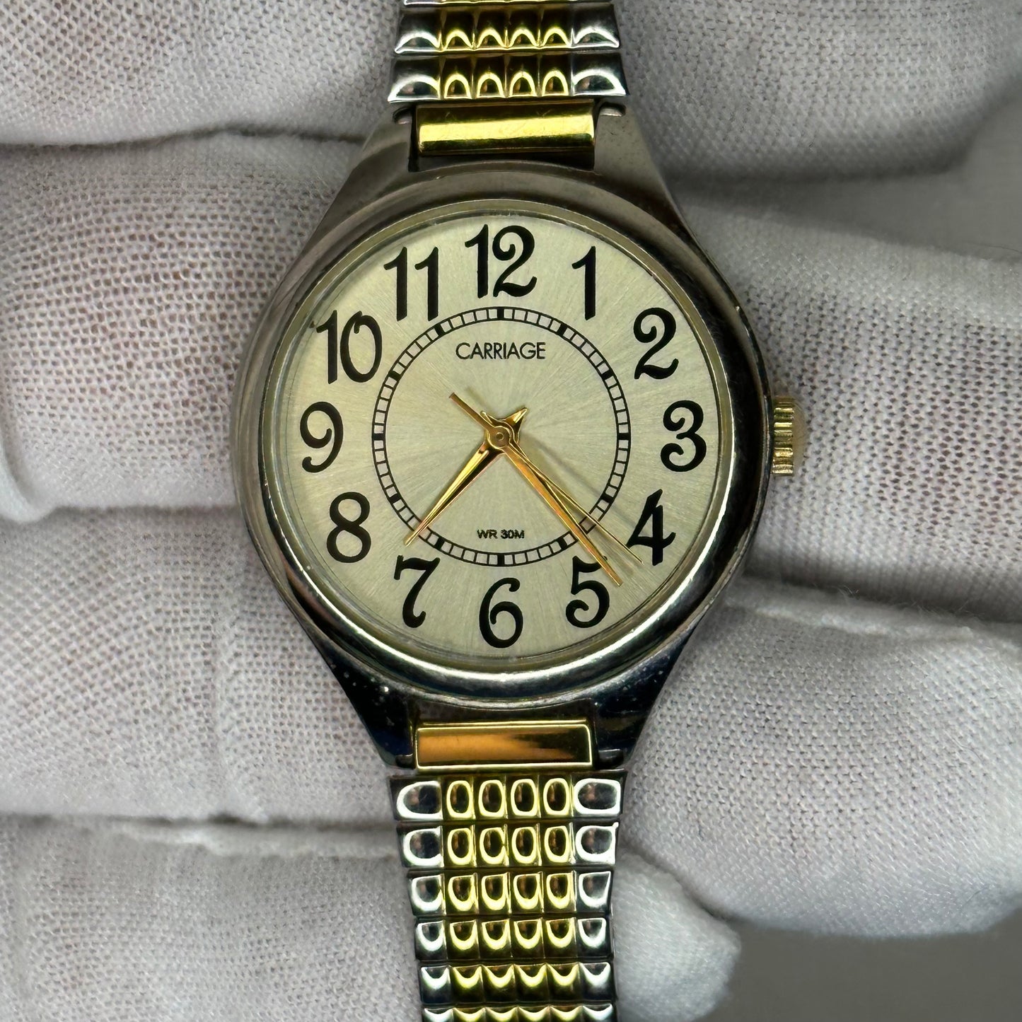 Reloj Carriage by Timex Mujer Bicolor Expansible Año 2002