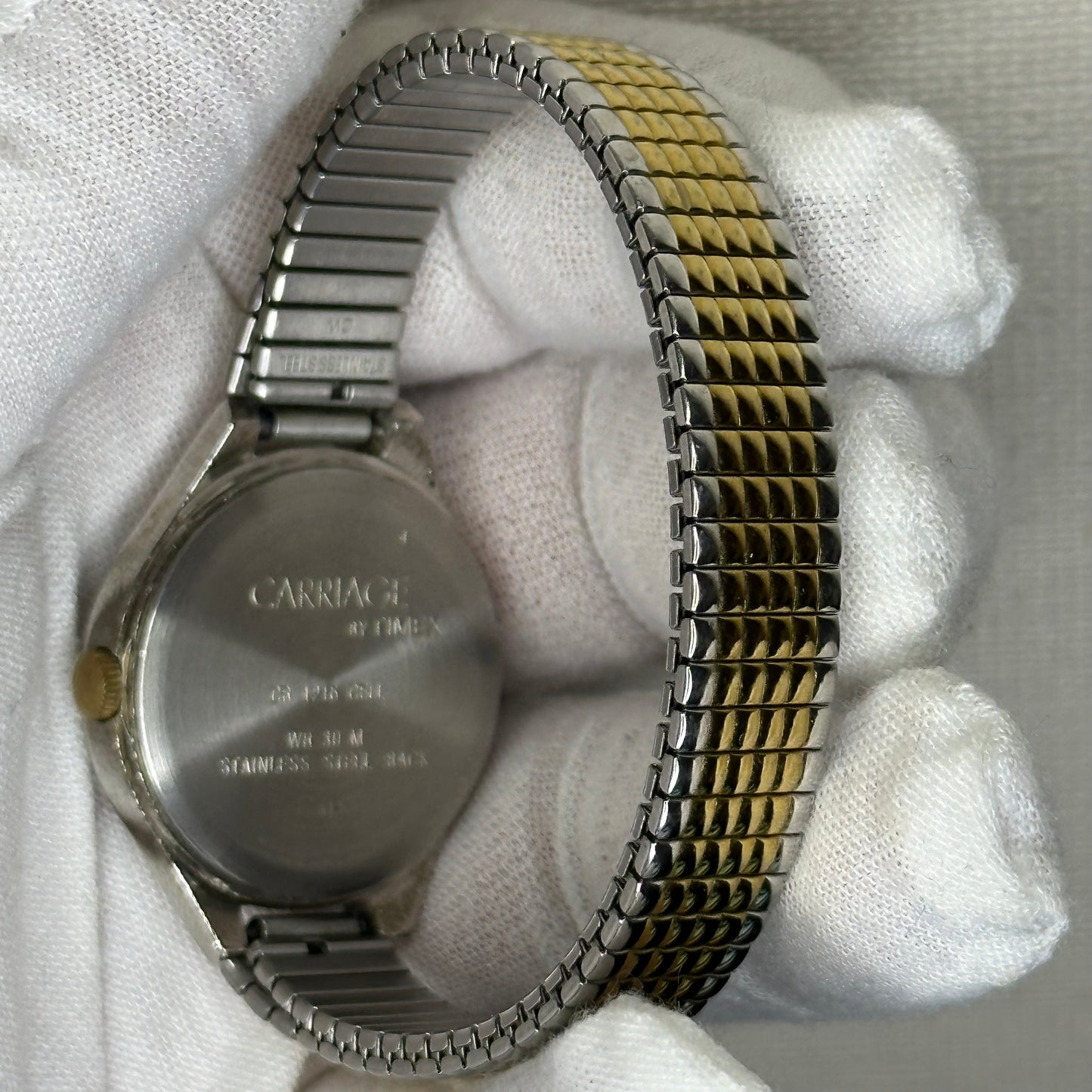 Reloj Carriage by Timex Mujer Bicolor Expansible Año 2002
