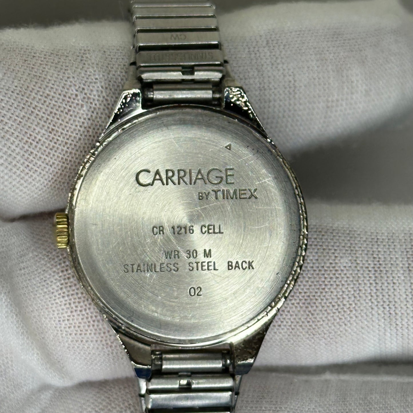 Reloj Carriage by Timex Mujer Bicolor Expansible Año 2002