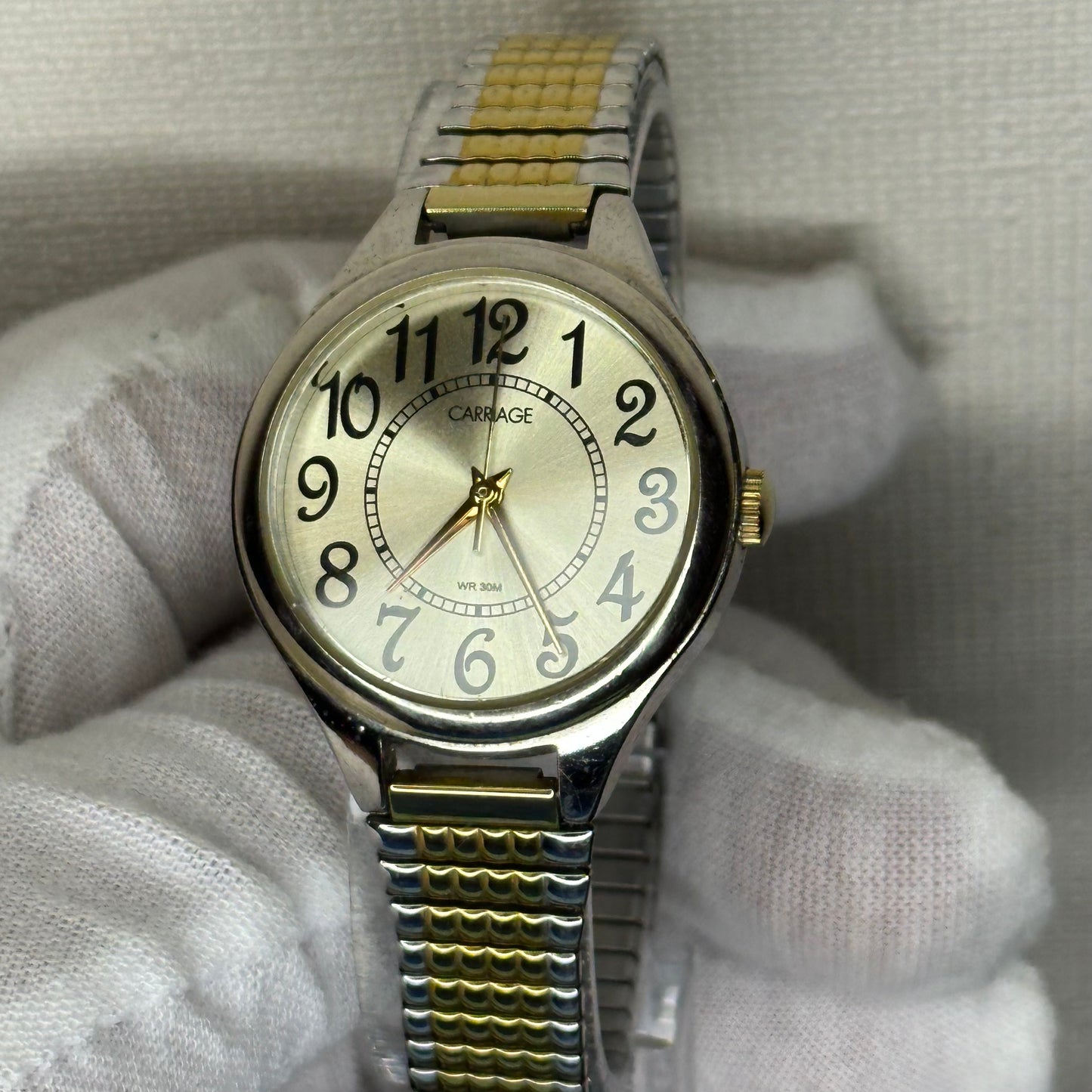 Reloj Carriage by Timex Mujer Bicolor Expansible Año 2002