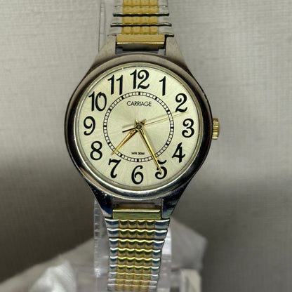 Reloj Carriage by Timex Mujer Bicolor Expansible Año 2002