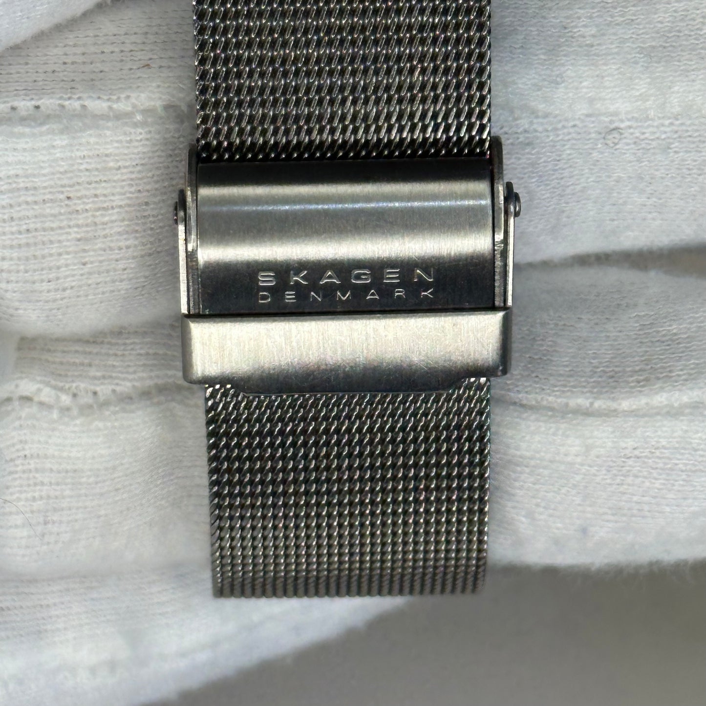 Reloj Skagen DENMARK Titanium Full Set Años 2000´s Titanio y Cuarzo Suizo