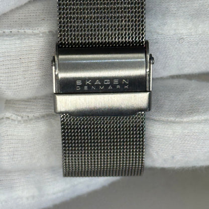 Reloj Skagen DENMARK Titanium Full Set Años 2000´s Titanio y Cuarzo Suizo