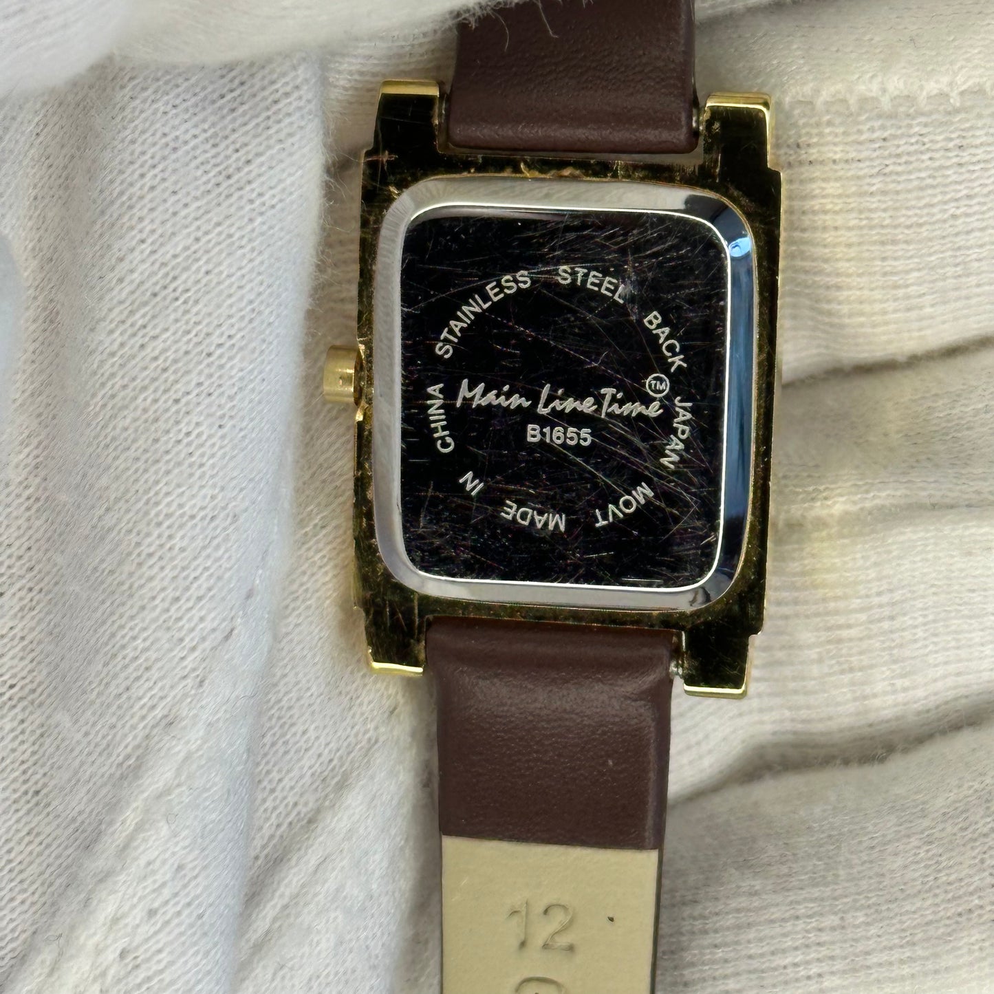 Reloj compacto Main Line Time Mujer Verde Esmeralda Año 1996 Único