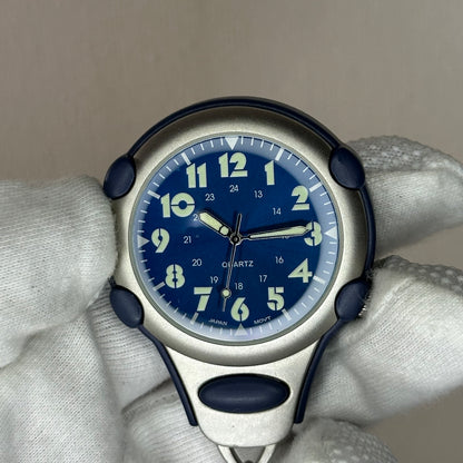 Reloj Gancho Carabiner Japan Movt Electric Blue Año 2002