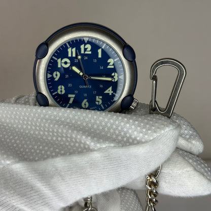 Reloj Gancho Carabiner Japan Movt Electric Blue Año 2002