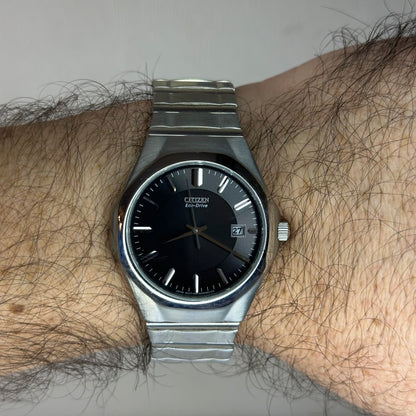 Citizen Eco-Drive E111 Caja Integrada SOLAR Año 2008 Muñeca grande
