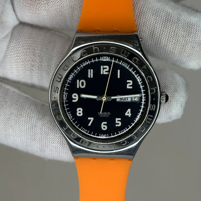 Reloj Swatch Irony Day-Date Swiss Made Hombre 38mm Año 1997  MUY ESCASO