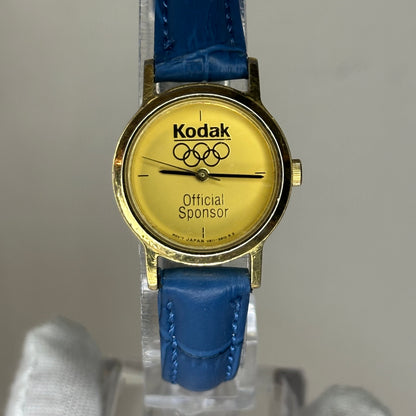 Reloj Kodak Olympic Official Sponsor Mujer 1993 Era Dorada de Kodak
