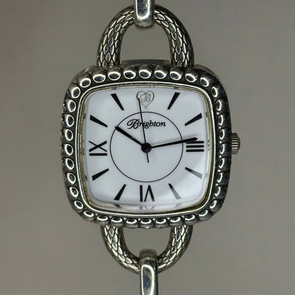 Reloj joya Brighton Milla Chain Año 2009 Pieza de diseño 38 mm ÚNICO